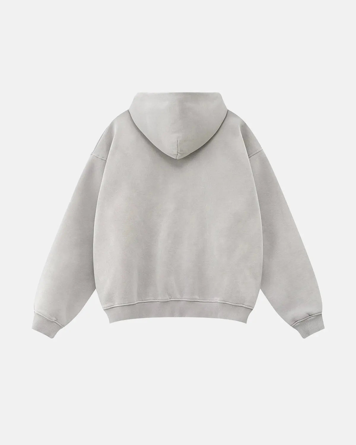 Graphic zip-up hoodie with hood, chest artwork and front pouch pockets