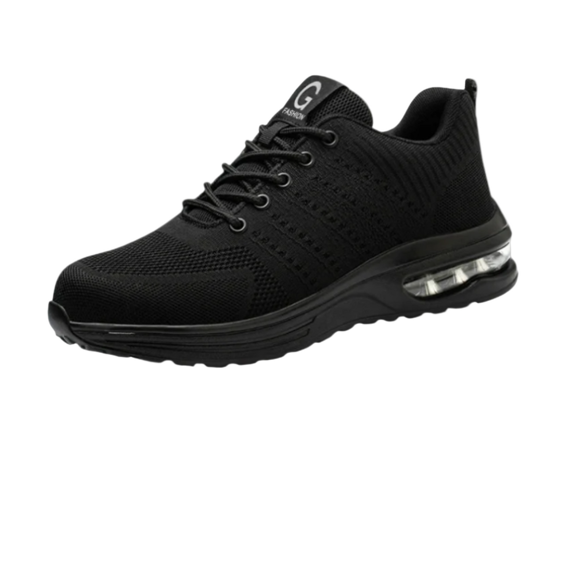 Women's low-top lace-up trainers with textured upper and layered sole