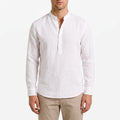 Aereon  - Stand Collar Summer Shirt Casual Daytime Wear