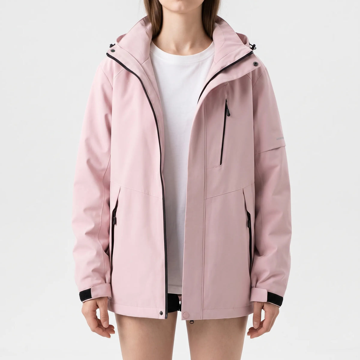 AeroShield  - Womens Hooded Windbreaker Jacket Outdoor Excursions