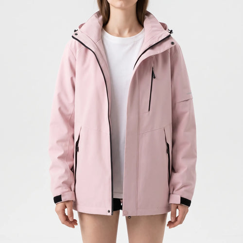 AeroShield  - Womens Hooded Windbreaker Jacket Outdoor Excursions