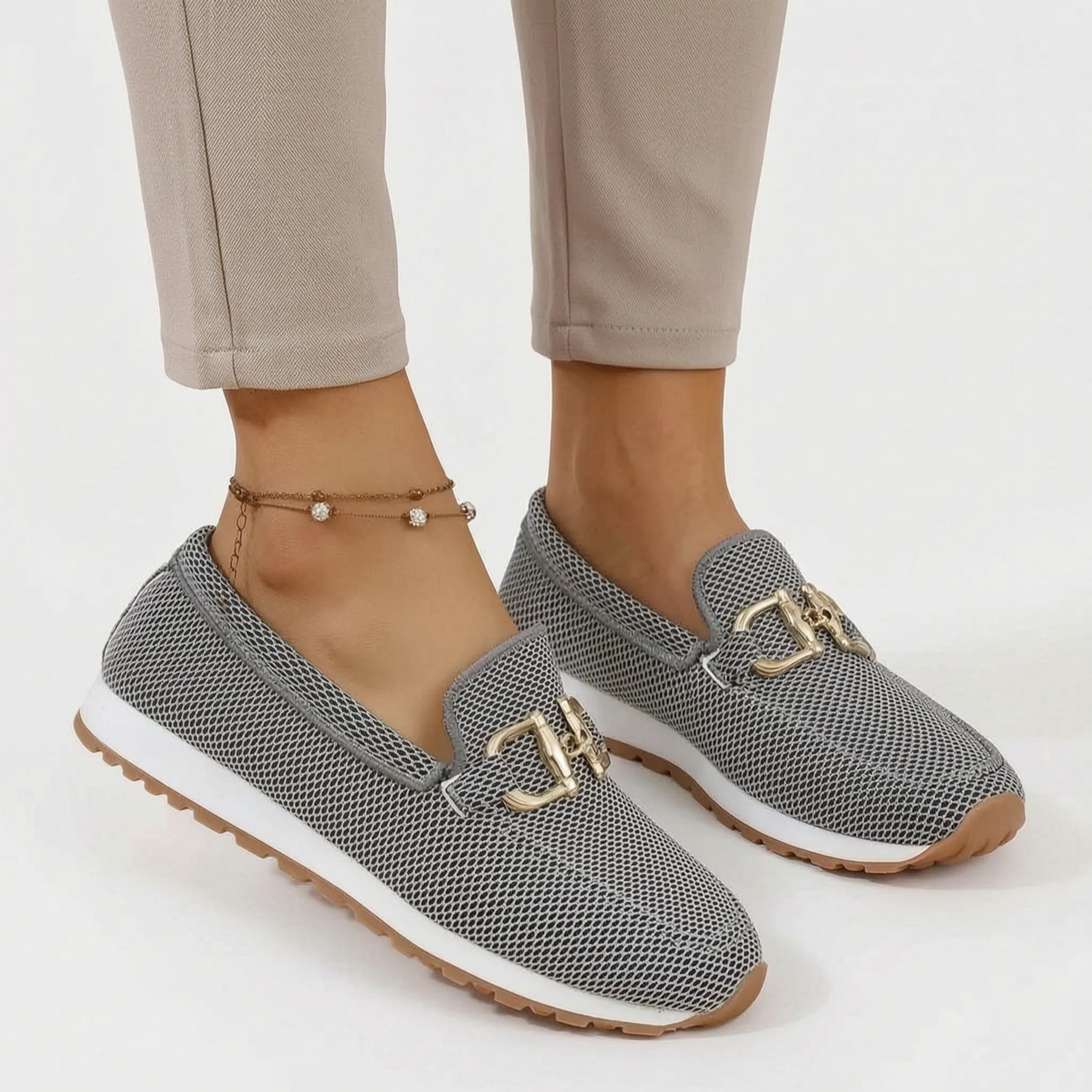 AeroWalk  - Breathable Mesh Slip-On Loafers Everyday Walking