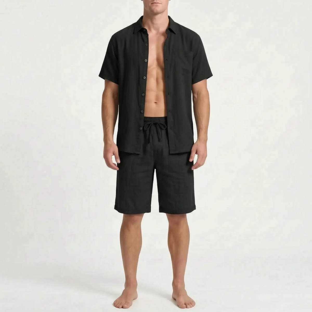 Aestivol  - Short-Sleeve Summer Co-Ord Set Warm Weather Holidays
