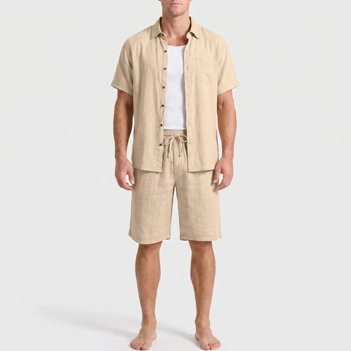 Aestivol  - Short-Sleeve Summer Co-Ord Set Warm Weather Holidays