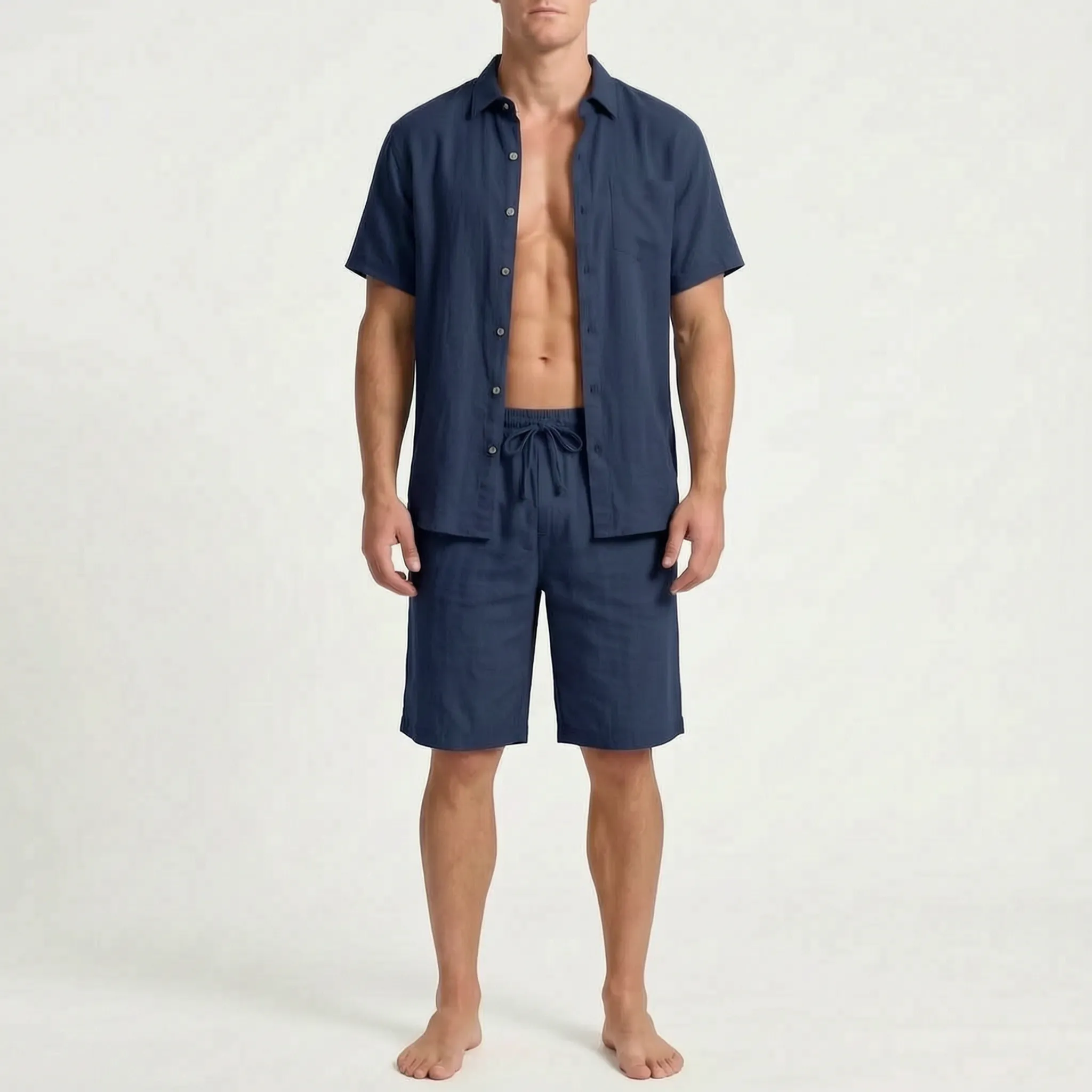 Aestivol  - Short-Sleeve Summer Co-Ord Set Warm Weather Holidays