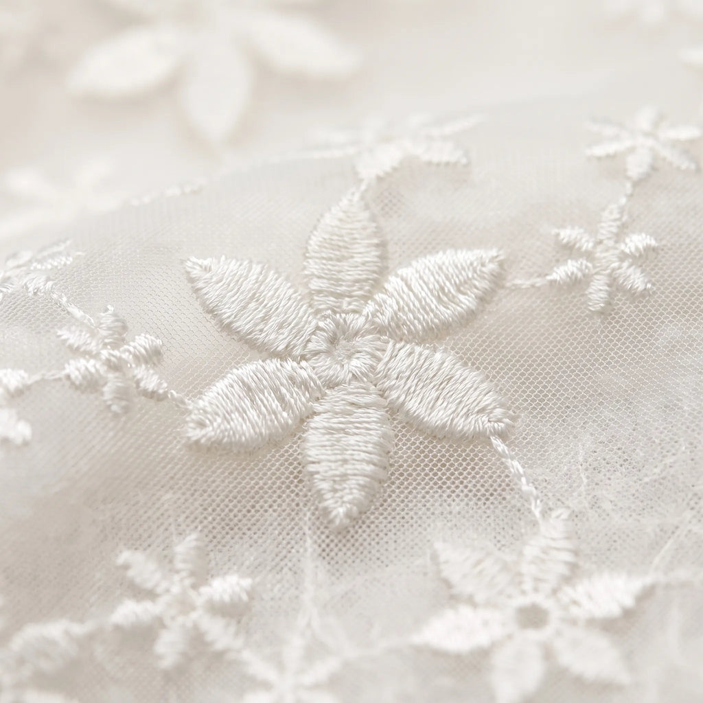 Albidore  - Short Sleeve Embroidered Blouse Office Meetings