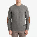 Aldwick  - Long-Sleeved Crew Neck Knitted Jumper Layering Over Shirts