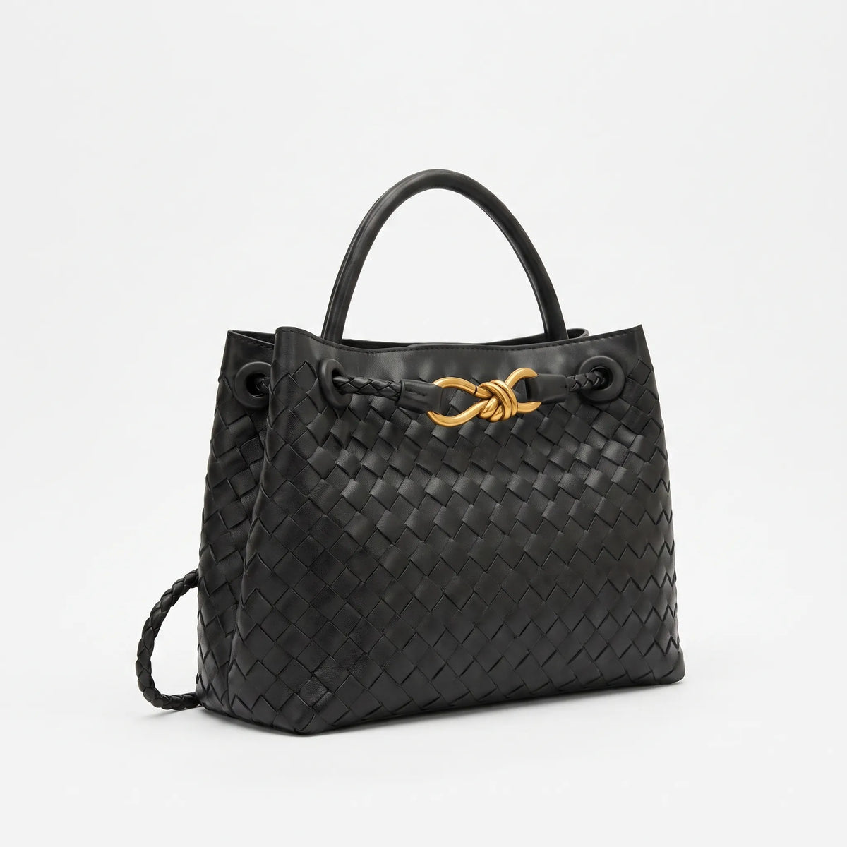 Alveora  - Woven Texture Tote Bag Daily Commuting