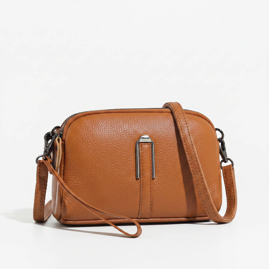 AmayaCross  - Small Zip-Top Crossbody Bag Daily Commuting