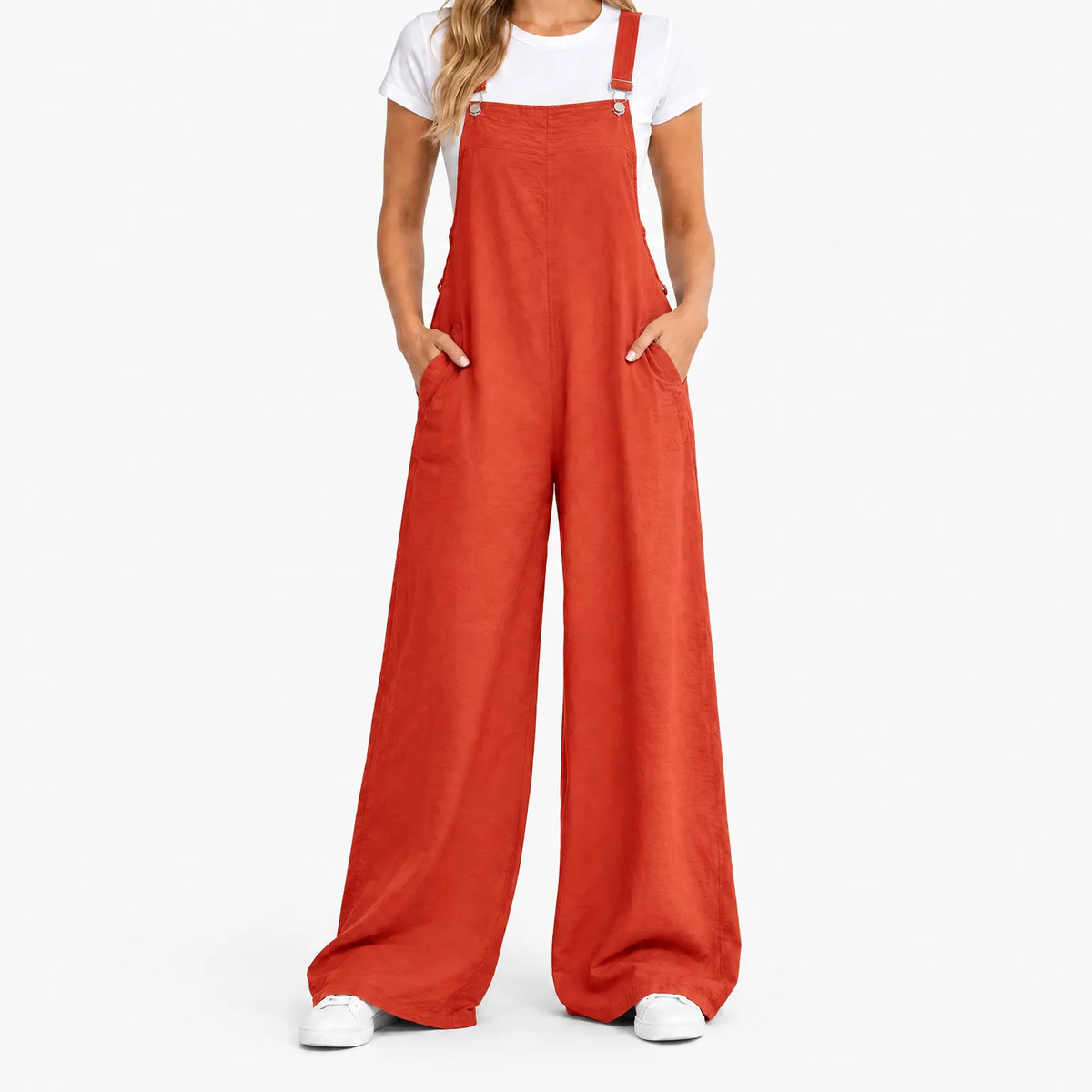 Astor  - Relaxed Wide-Leg Jumpsuit Casual Weekend Wear