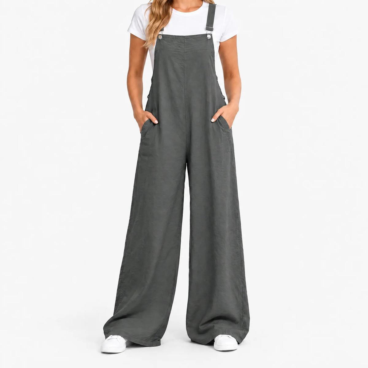 Astor  - Relaxed Wide-Leg Jumpsuit Casual Weekend Wear