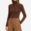 Aurion  - Colour Block Knitted Jumper Layering In Autumn