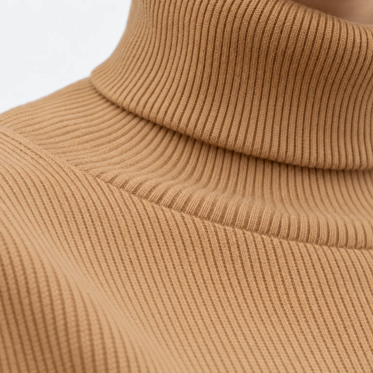 Aurion  - Colour Block Knitted Jumper Layering In Autumn