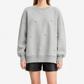 Auryn  - Oversized Drop-Shoulder Sweatshirt Casual Everyday Wear