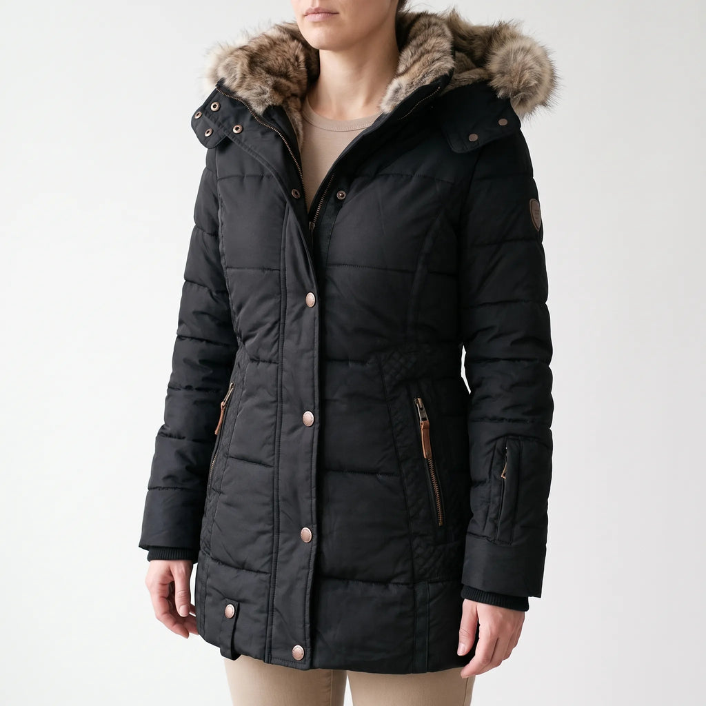 Avelia  - Women's Hooded Winter Coat Cold Weather Commuting