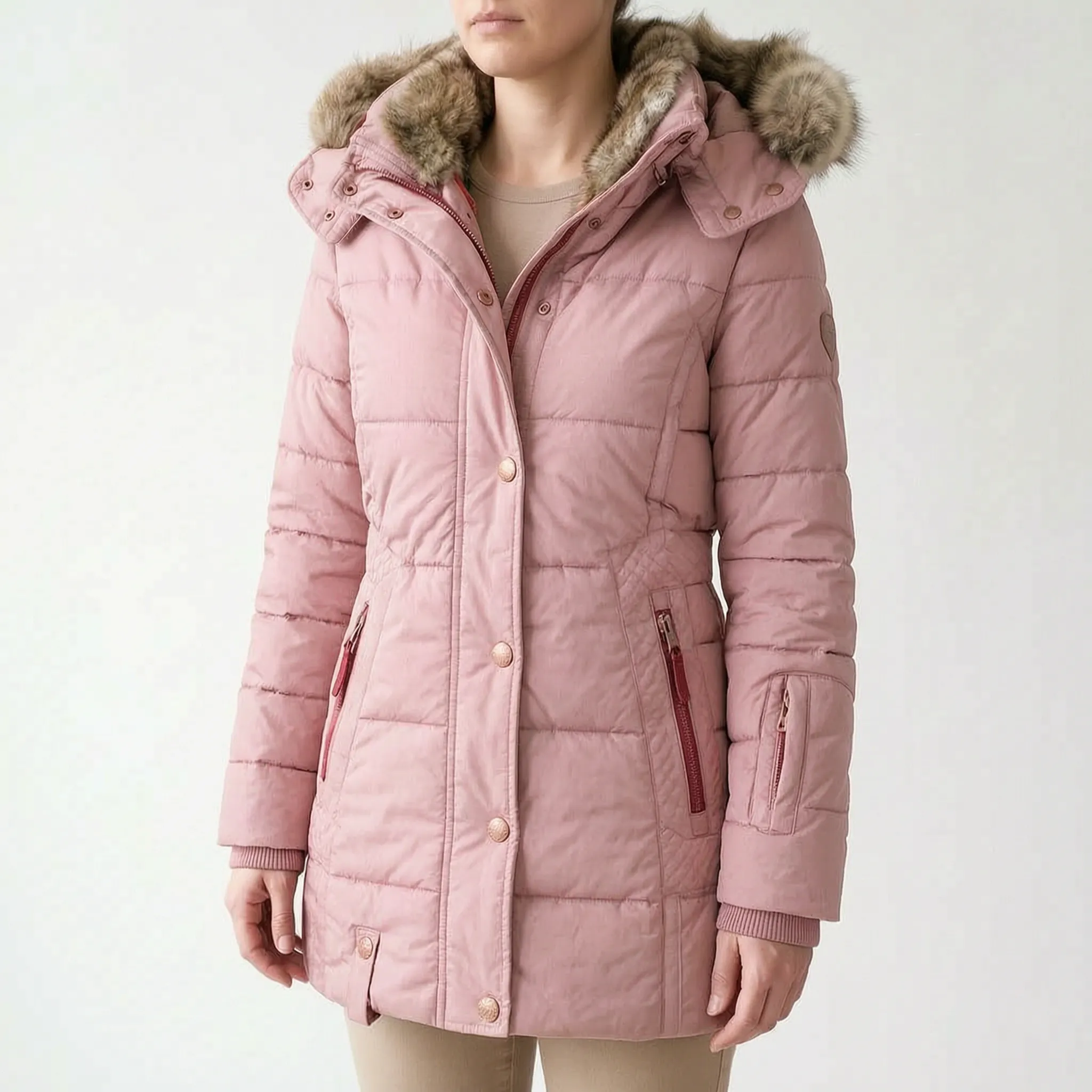 Avelia  - Women's Hooded Winter Coat Cold Weather Commuting