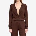 Aveline  - V-Neck Fine Knit Cardigan Layering Over Blouses
