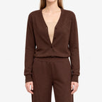 Aveline  - V-Neck Fine Knit Cardigan Layering Over Blouses