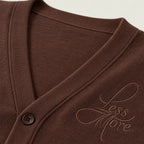 Aveline  - V-Neck Fine Knit Cardigan Layering Over Blouses