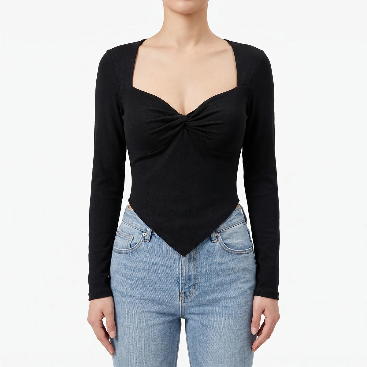 Bellise  - Flared Sleeve Top Evening Wear