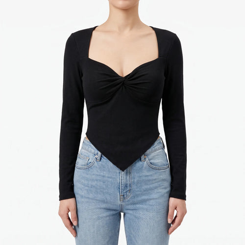Bellise  - Flared Sleeve Top Evening Wear