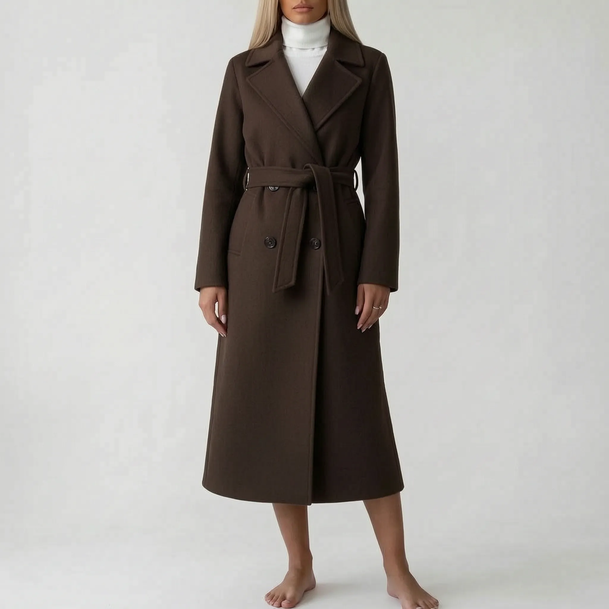 Beltonia  - Women's Trench Coat Daily Commuting