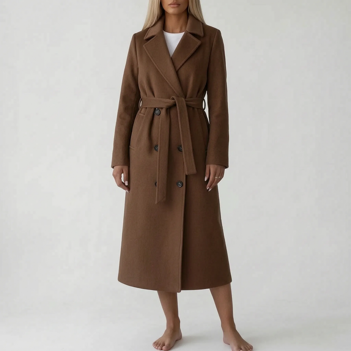 Beltonia  - Women's Trench Coat Daily Commuting