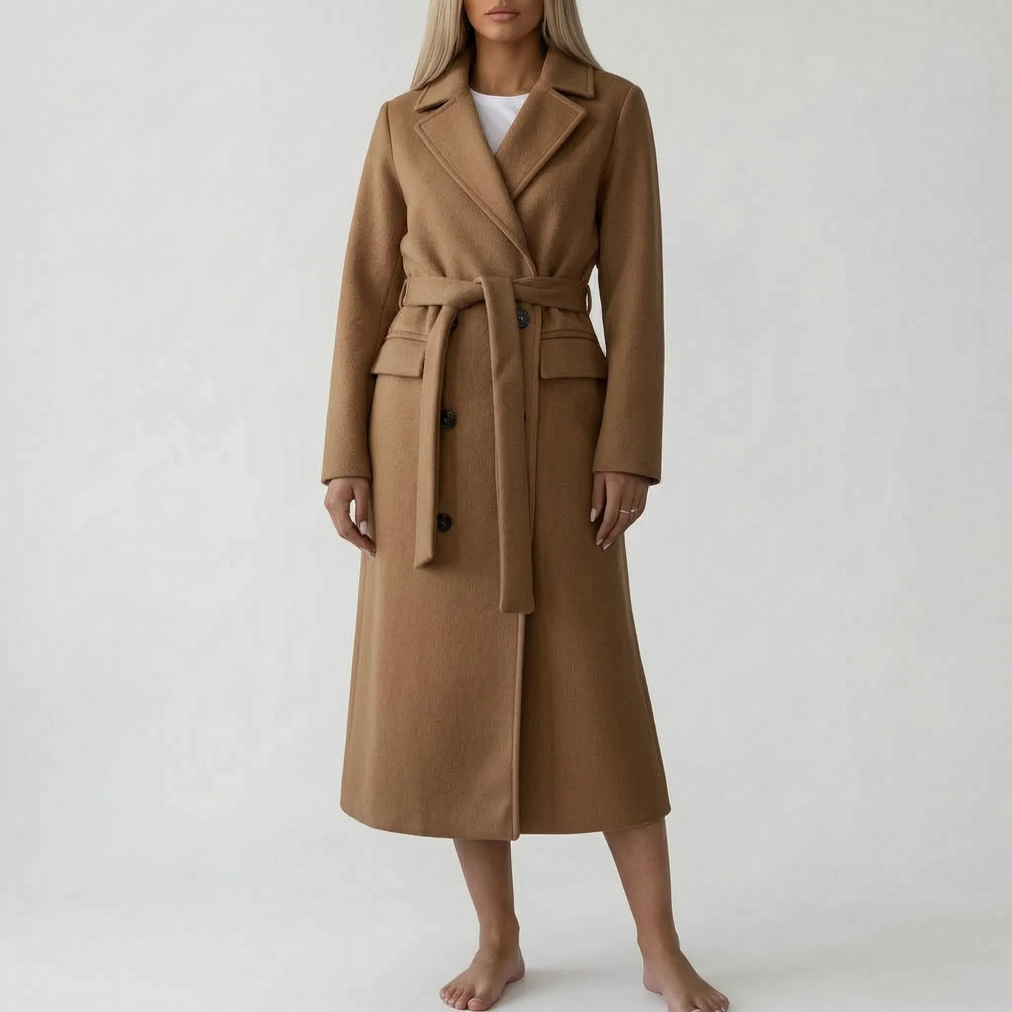 Beltonia  - Women's Trench Coat Daily Commuting