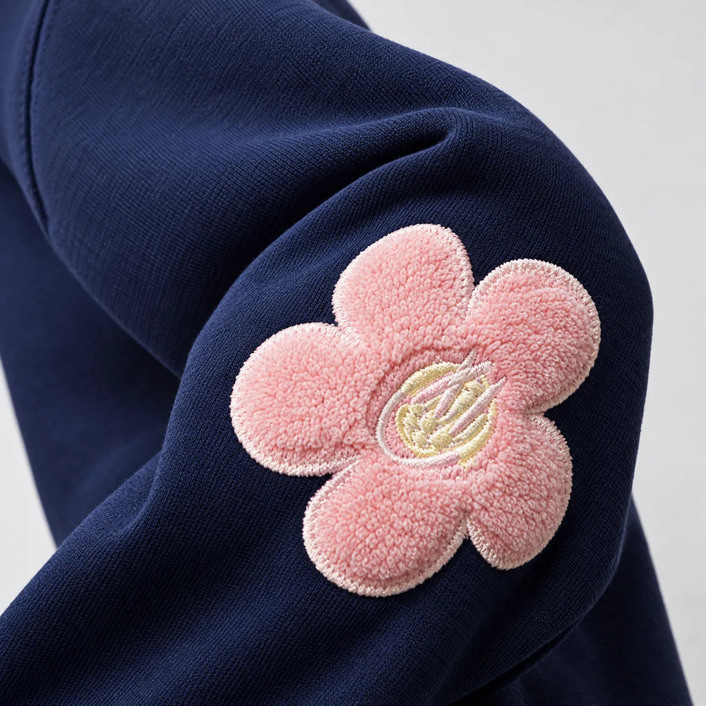 Bloomix  - Embroidered Floral Jumper Layering On Cool Autumn Days