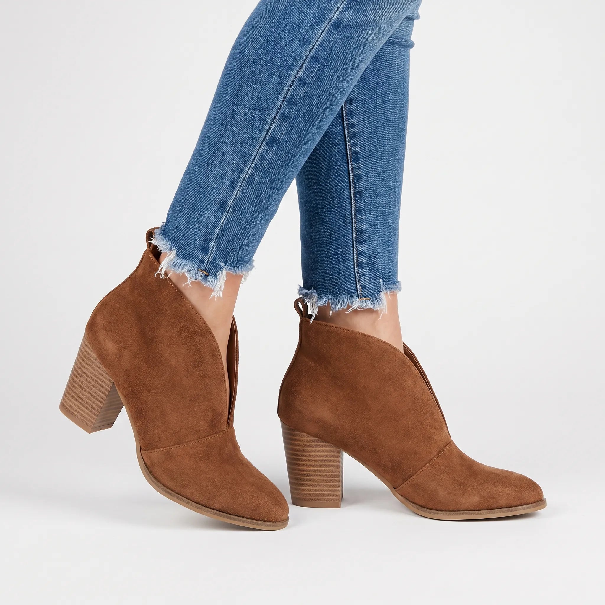 Bovale  - Chunky Heel Ankle Boots Everyday Casual Wear