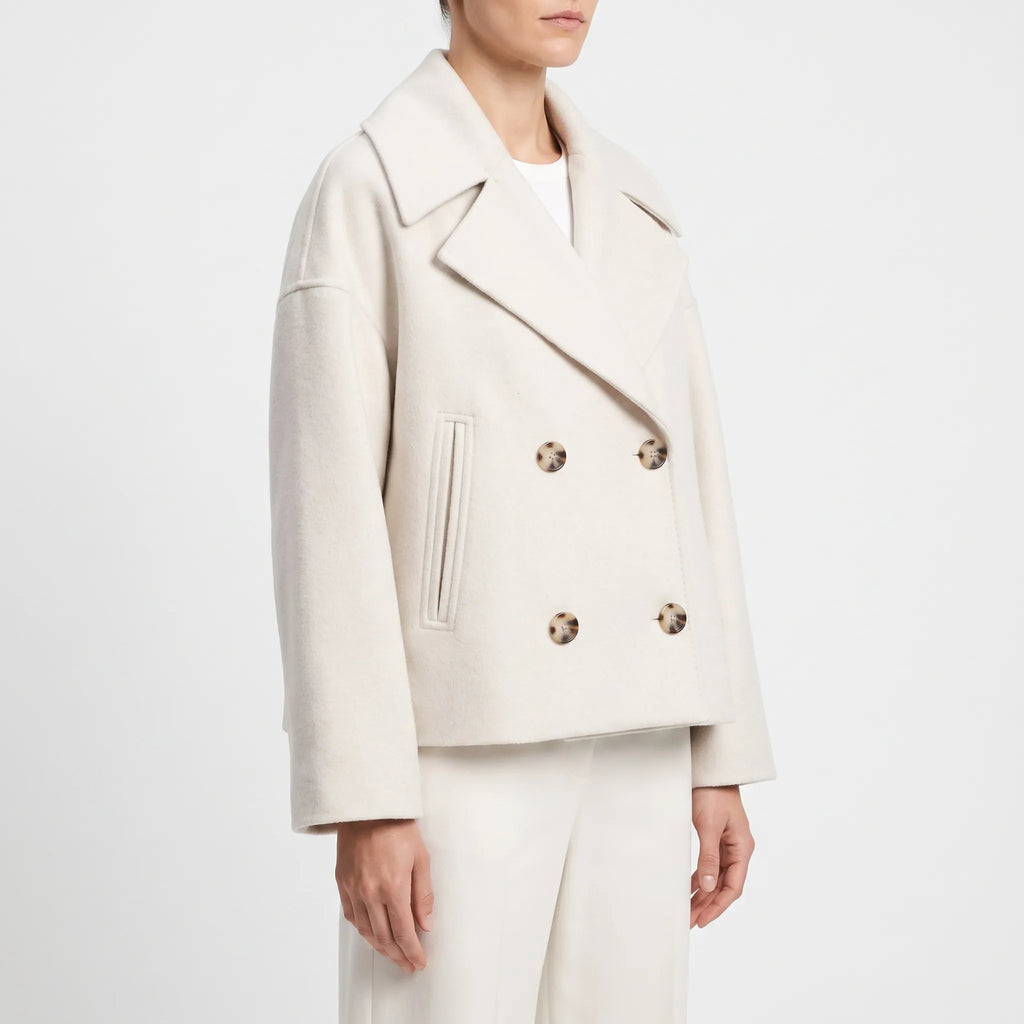 BoxyCrop  - Short Tailored Jacket Everyday Layering