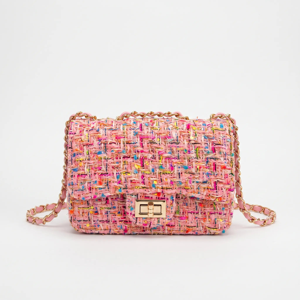 BravaTote  - Woven Chain Shoulder Bag Daily Errands
