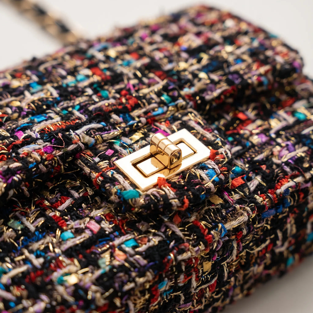 BravaTote  - Woven Chain Shoulder Bag Daily Errands