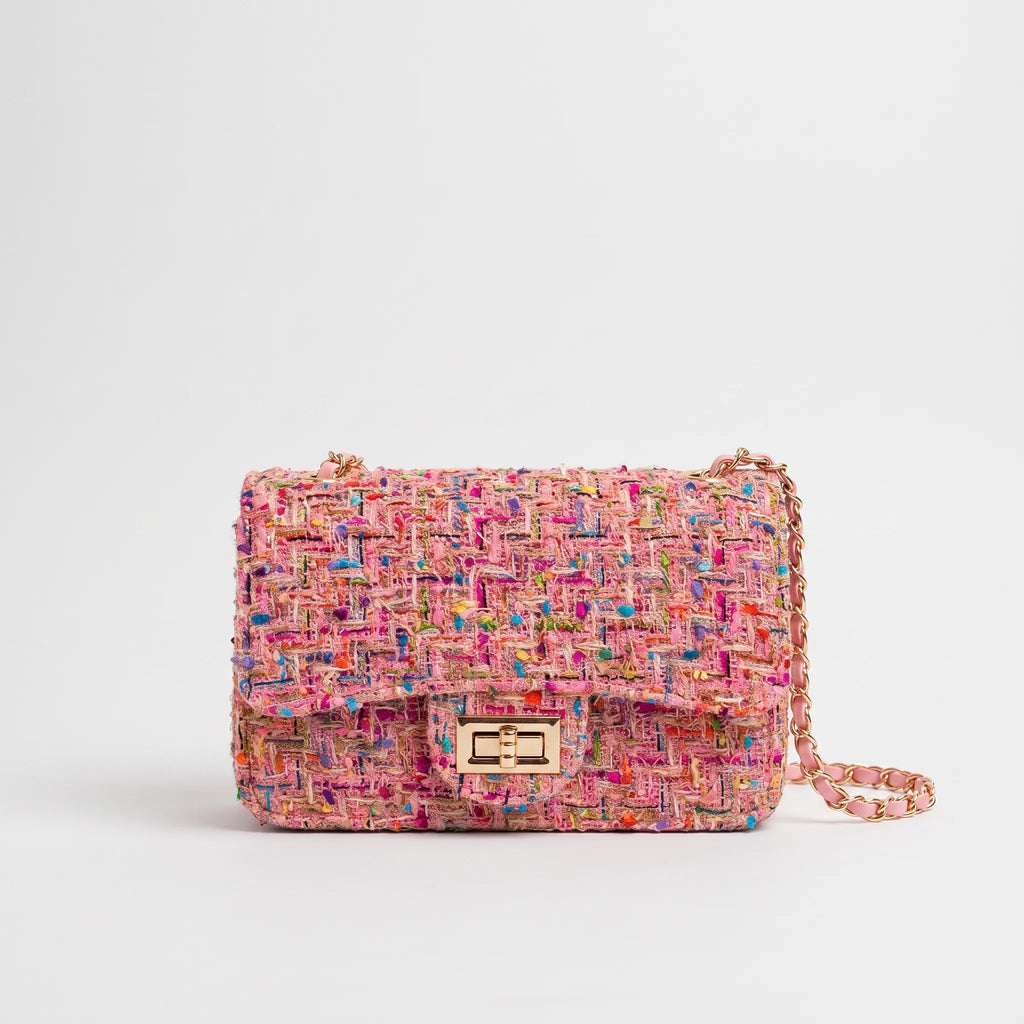 BravaTote  - Woven Chain Shoulder Bag Daily Errands