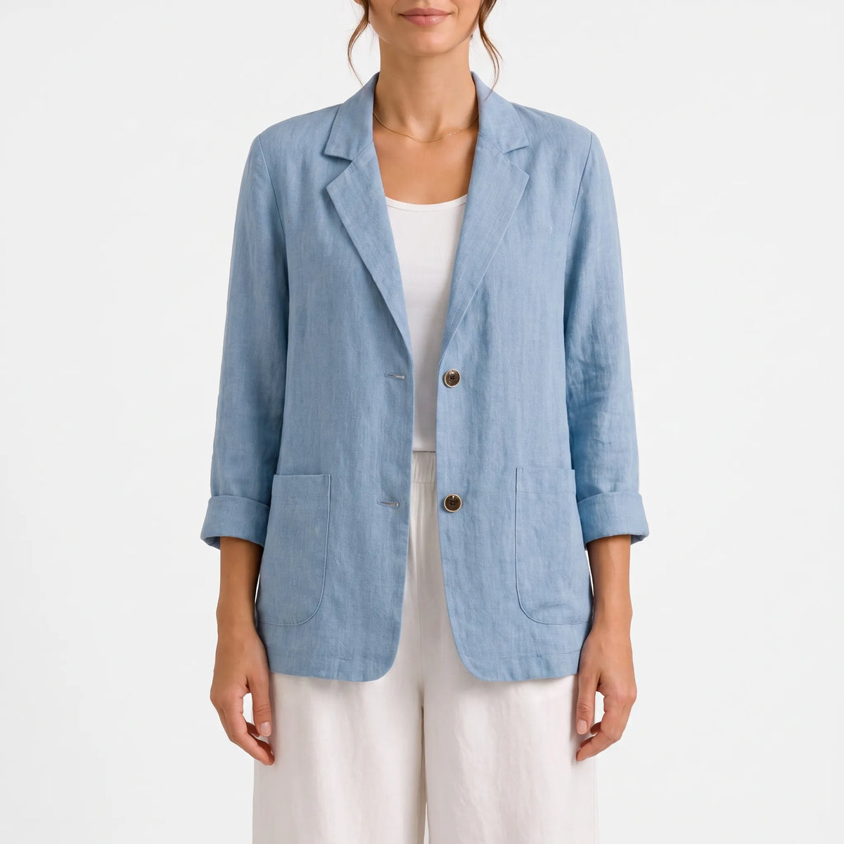 BreezeBlazer  - Lightweight Tailored Casual Blazer Layering For Summer