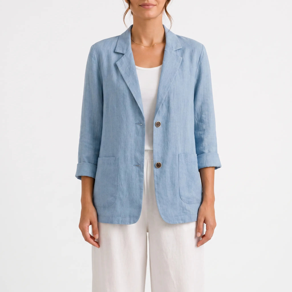 BreezeBlazer  - Lightweight Tailored Casual Blazer Layering For Summer