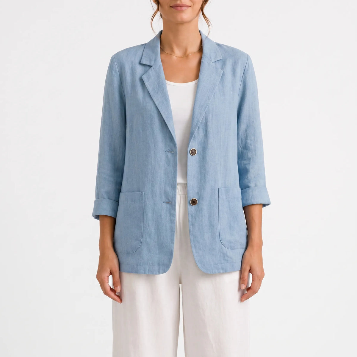 BreezeBlazer  - Lightweight Tailored Casual Blazer Layering For Summer
