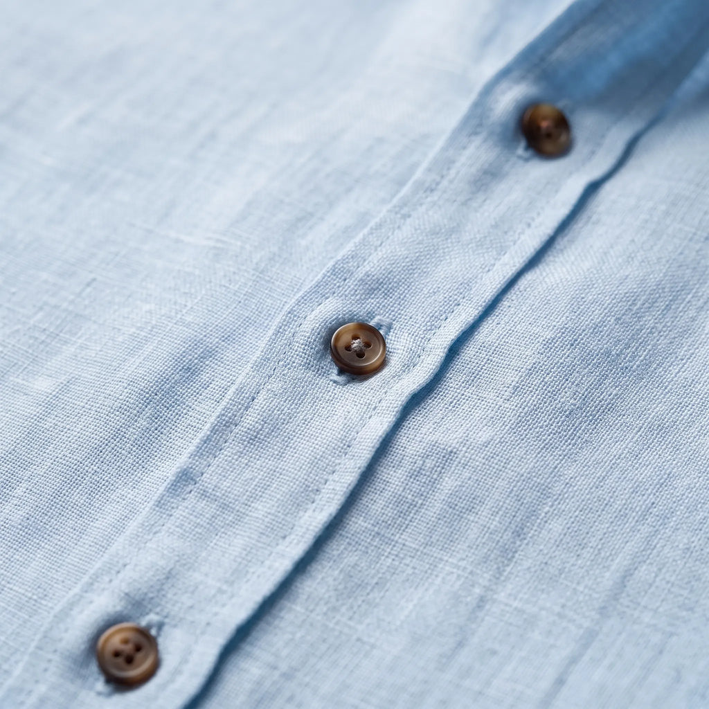 BreezeFit  - Long Sleeve Button-Down Casual Shirt Casual Office Wear