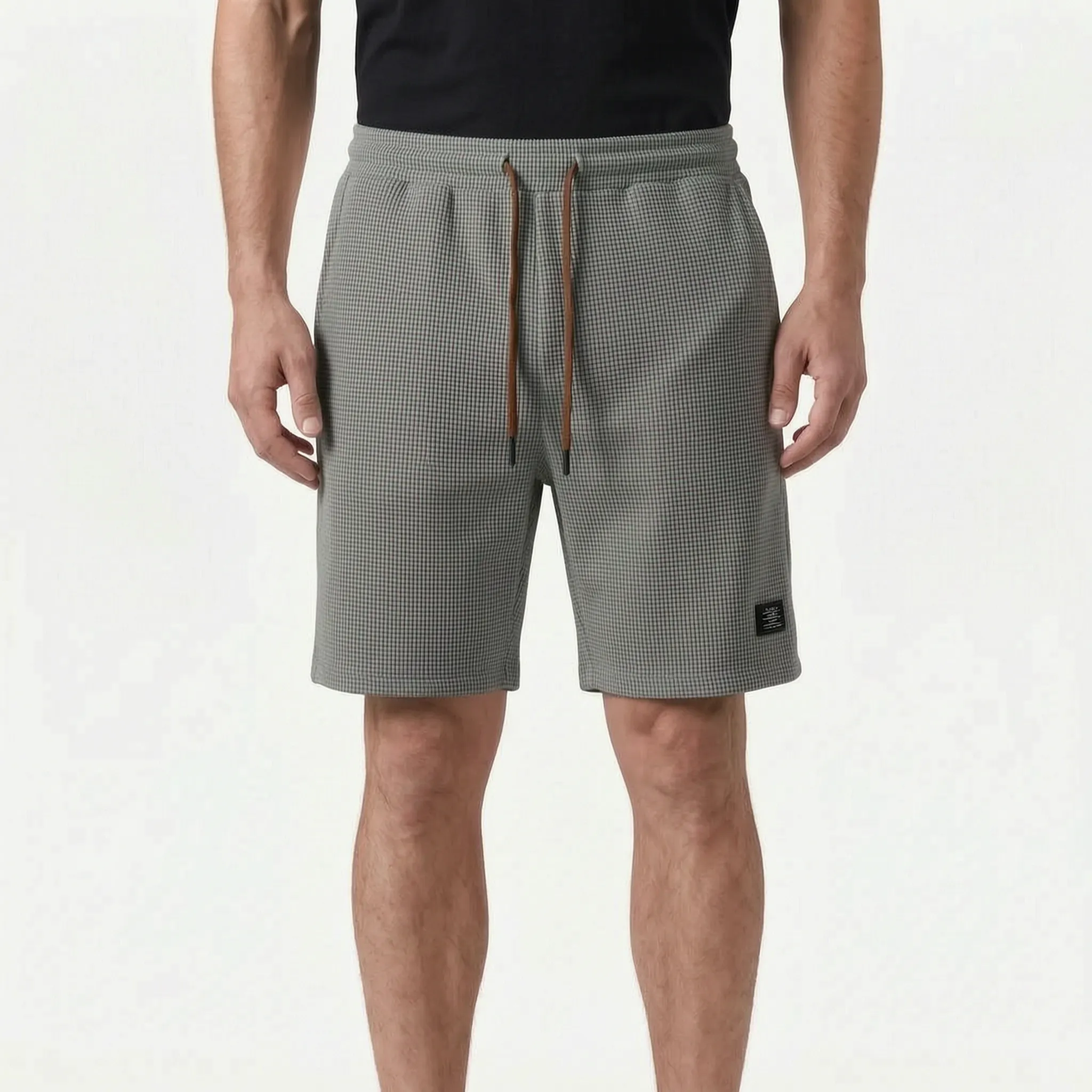 BreezeWeave  - Textured Waffle-Knit Men's Shorts Warm Weather Outings