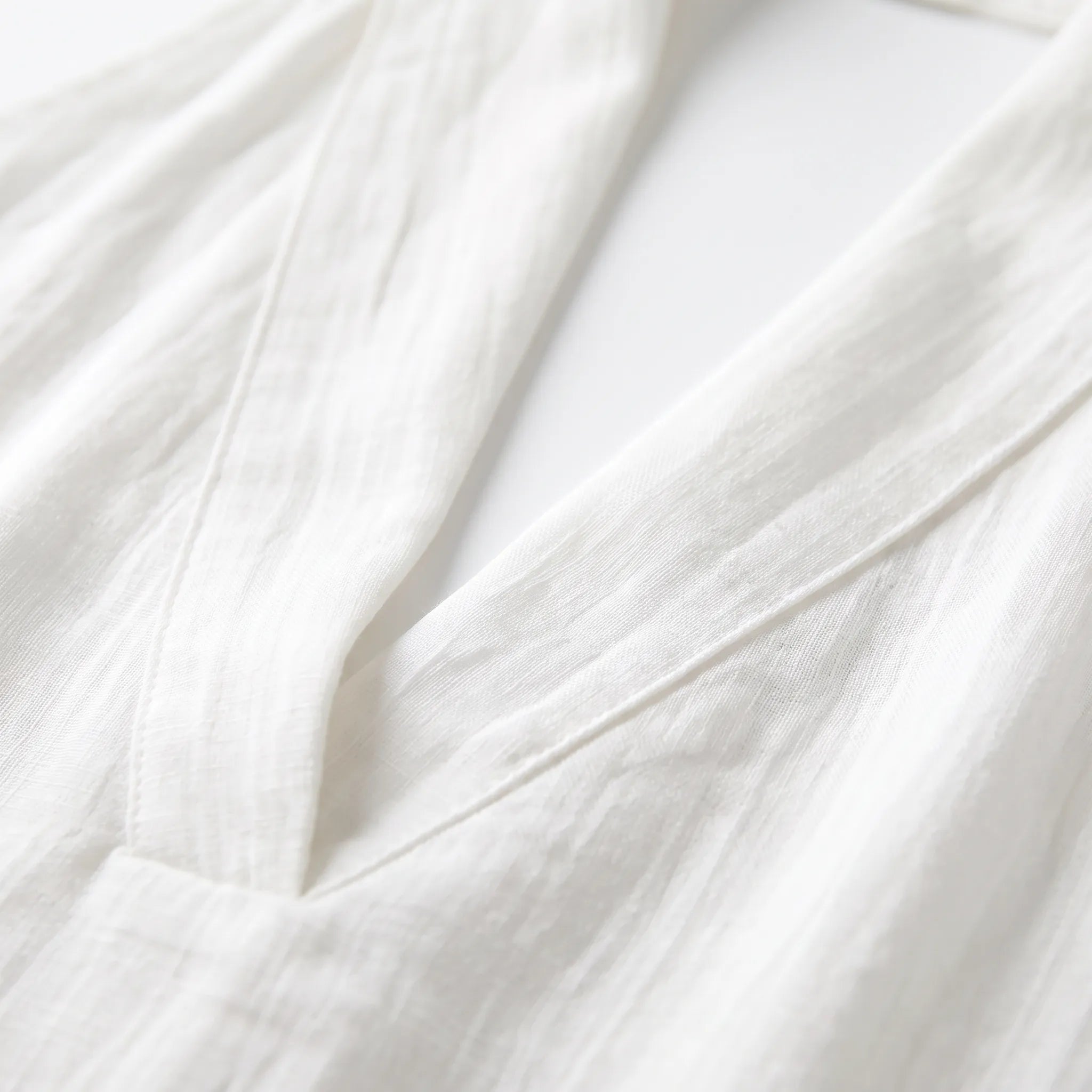 Breezly  - Flowing White Two Piece Set Warm Weather Styling