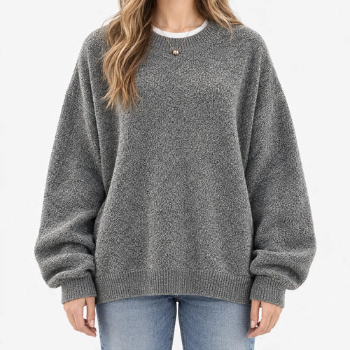 Breydon  - Round Neck Casual Jumper Layering Over T-Shirts