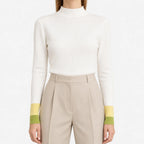Bryony  - Slim Fit Turtleneck Jumper Layering In Autumn