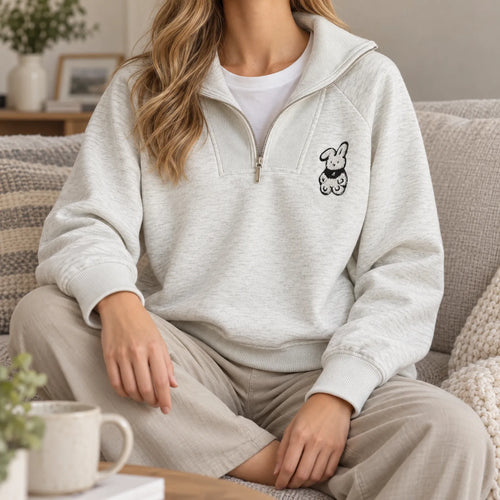 Buni  - Half Zip Sweatshirt Layering On Cooler Days