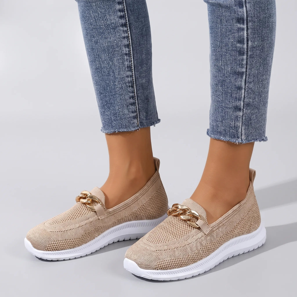 Caelia  - Women's Orthopaedic Slip-On Trainers Daily Walking