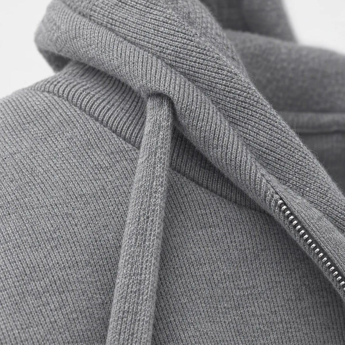 Cardio  - Knitted Zip Up Hoodie Layering Over Tops