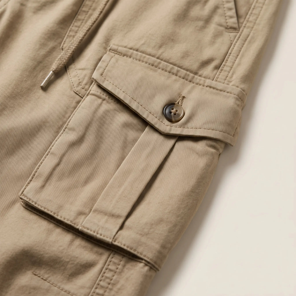 Cargion  - Men's Slim Fit Cargo Trousers Casual Daily Wear