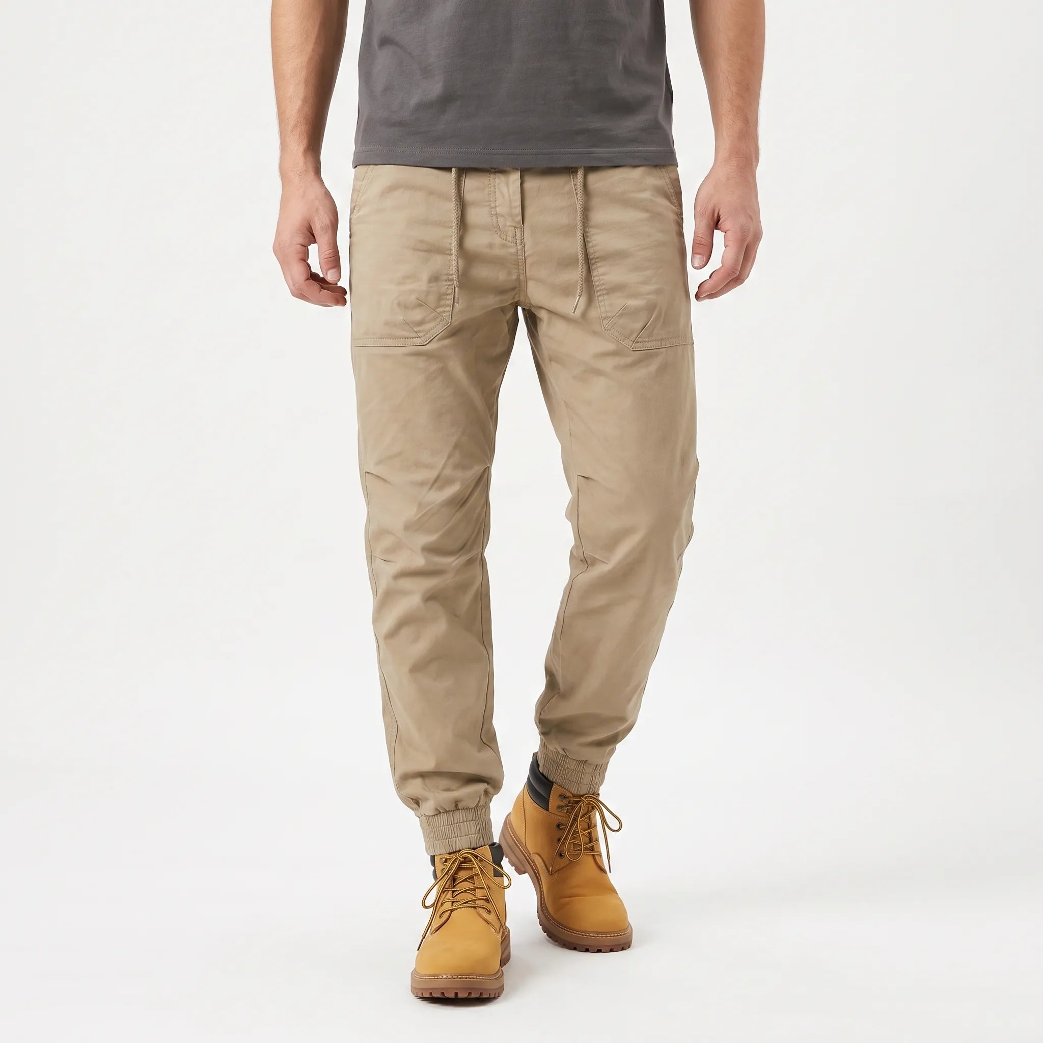 Cargion  - Men's Slim Fit Cargo Trousers Casual Daily Wear