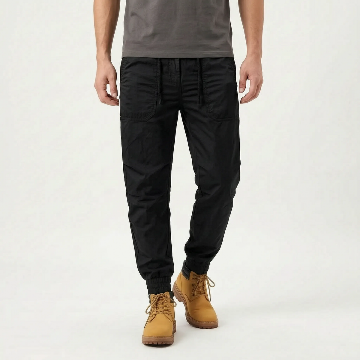 Cargion  - Men's Slim Fit Cargo Trousers Casual Daily Wear