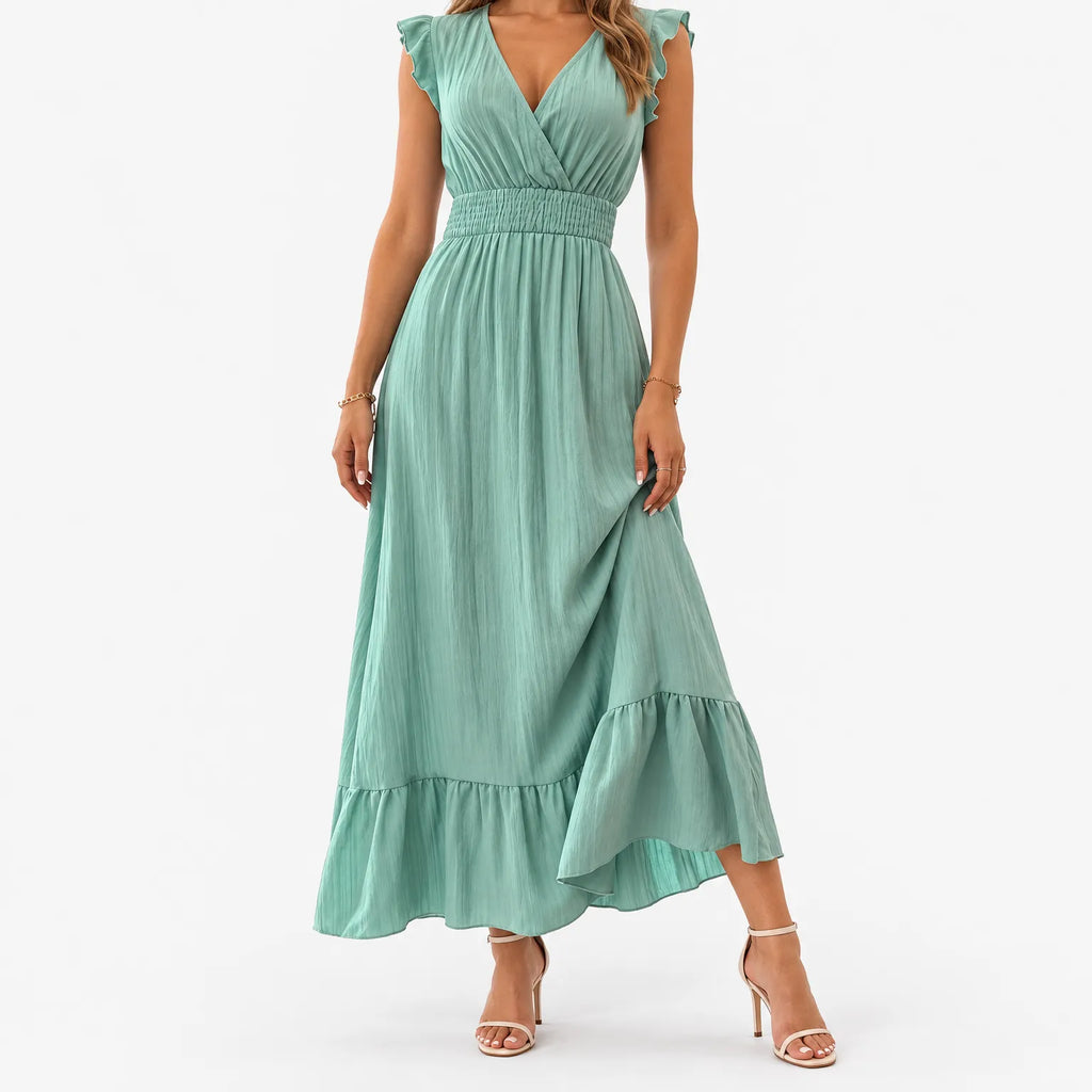 Carys  - Flowy Summer Dress Attending Summer Events