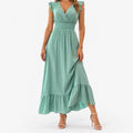 Carys  - Flowy Summer Dress Attending Summer Events